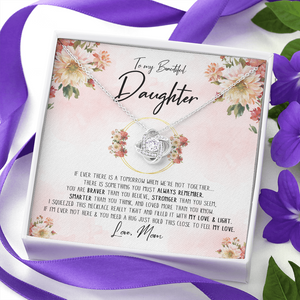 To My Beautiful Daughter - You Are Smarter Than You Think - Necklace SO85