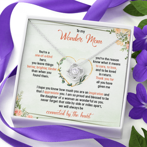 To My Wonder Mom You're One Of A Kind - Necklace SO45T
