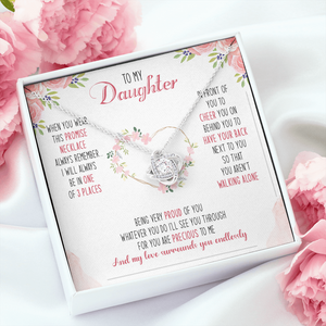 To My Daughter You Are Precious To Me - Necklace SO42V