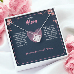 To My Mom - Thank You For Guiding Me Through All Of This - Necklace SO125V