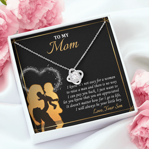 To My Mom - I Love You Forever And Always - Necklace SO119V