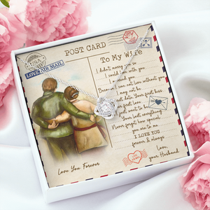 To My Wife I Love You Forever And Always Necklace SO09v1