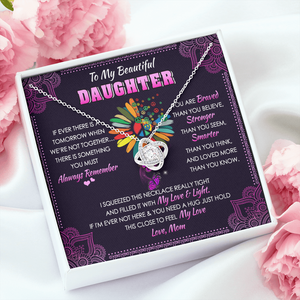 To My Beautiful Daughter - You Mean To Me - Hippie Necklace SO113V