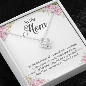 To My Mom I Love You The Most - Necklace SO82