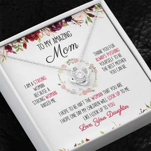 To My Amazing Mom - You're The Best Mom Ever - Necklace SO51V