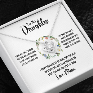 To My Daughter - Love You For The Rest Of Mine - Necklace SO141T
