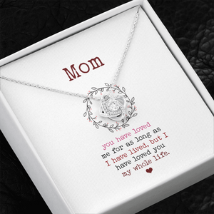 Dear Mom - Loved You My Whole Life - Necklace SO88V