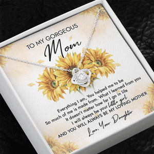 To My Mom - Always Your Little Girl - Necklace SO76