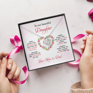 To Our Daughter - We Will Always Love You - Necklace SO95