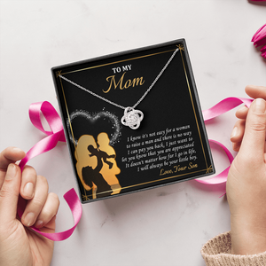To My Mom - I Love You Forever And Always - Necklace SO119V