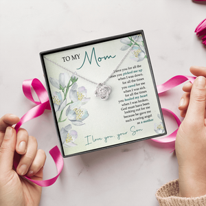 To My Mom - You're My Caring Angel - Necklace SO53V