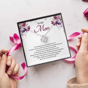 To My Mom You Are The World To Me Necklace SO25V