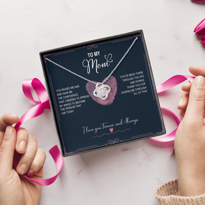 To My Mom - Thank You For Guiding Me Through All Of This - Necklace SO124V