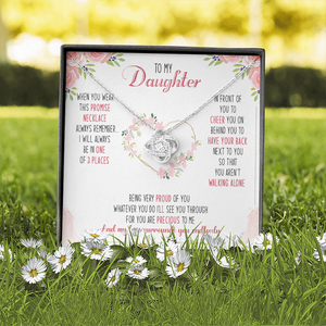 To My Daughter You Are Precious To Me - Necklace SO42V