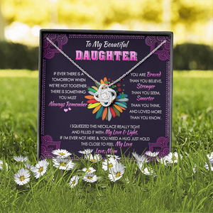 To My Beautiful Daughter - You Mean To Me - Hippie Necklace SO113V1