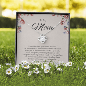 To My Mom You Are The World To Me Necklace SO81