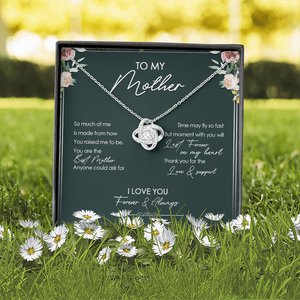 To My Mother - Thank You For Your Love And Support - Necklace SO13V