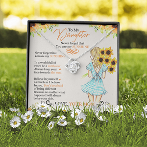 To My Daughter - You Are My Sunshine - Necklace SO137T