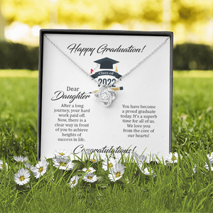 To My Daughter - Happy Graduation - Necklace SO110T