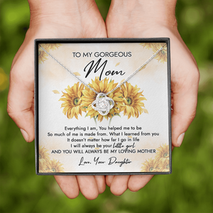 To My Mom - Always Your Little Girl - Necklace SO76