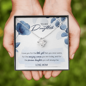 To My Daughter - I Love You For The Little Girl - Necklace SO01T