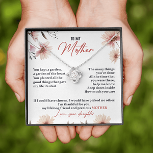 To My Mother - I Am Thankful For You - Necklace SO116T