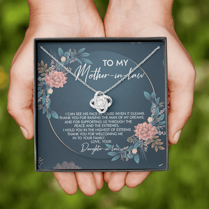 To My Mother In Law - Thank You So Much - Necklace SO37