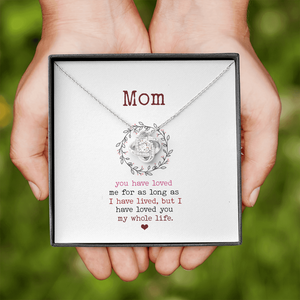 Dear Mom - Loved You My Whole Life - Necklace SO88V
