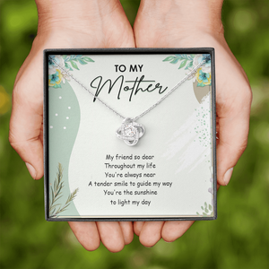 To My Mom You're The Sun Shine To Light My Day - Necklace SO20V