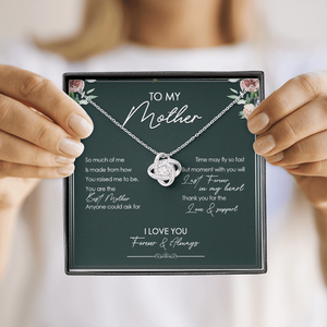 To My Mother - Thank You For Your Love And Support - Necklace SO13V