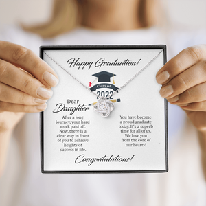 To My Daughter - Happy Graduation - Necklace SO110T