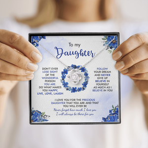 To my Daughter - Do What Makes You Happy - Necklace SO98