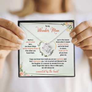 To My Wonder Mom You're One Of A Kind - Necklace SO45T