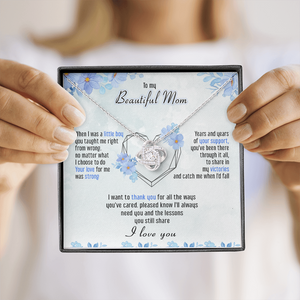 To My Mom I Just Want To Say Thank You - Necklace SO46T