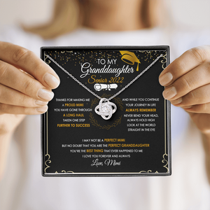 To My Granddaughter From MIMI - Senior 2022 - Necklace SO63V2