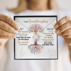 To My Granddaughter - You Are Always In Mine - Necklace DR11