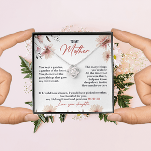 To My Mother - I Am Thankful For You - Necklace SO116T