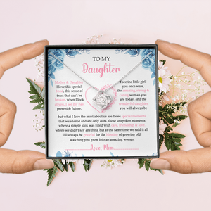 To My Daughter You Are My Wonderful Woman - Necklace SO43V