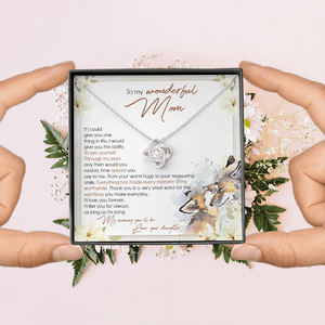 To My Wonderful Mom - I'll Love You Forever - Necklace SO50T