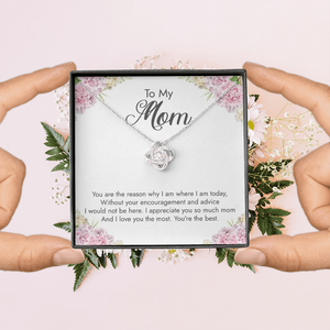 To My Mom I Love You The Most - Necklace SO82