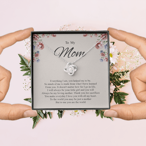 To My Mom You Are The World To Me Necklace SO81