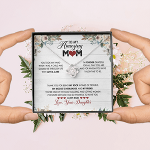 To My Mom - I Am So Thankful To Have You As My Mom - Necklace SO120V