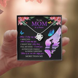 To My Mom In Heaven - I Miss You - Necklace SO91T