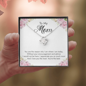 To My Mom I Love You The Most - Necklace SO82