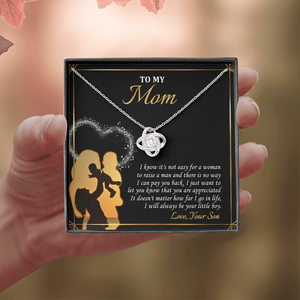 To My Mom - I Love You Forever And Always - Necklace SO119V