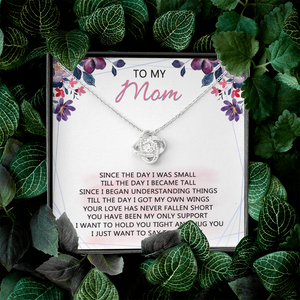 To My Mom - Your Love Has Been My Only Support - Necklace SO59V
