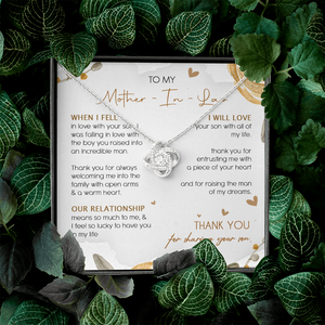 To My Mother In Law Thank You For Sharing Your Son Necklace SO23T