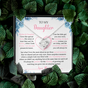 To My Daughter You Are My Wonderful Woman - Necklace SO43V