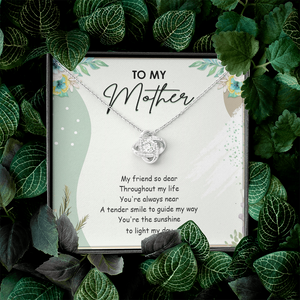 To My Mom You're The Sun Shine To Light My Day - Necklace SO20V