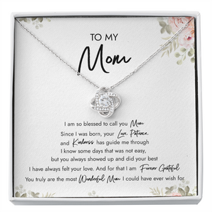 To My Mom I Am So Blessed To Call You Mom Necklace SO47